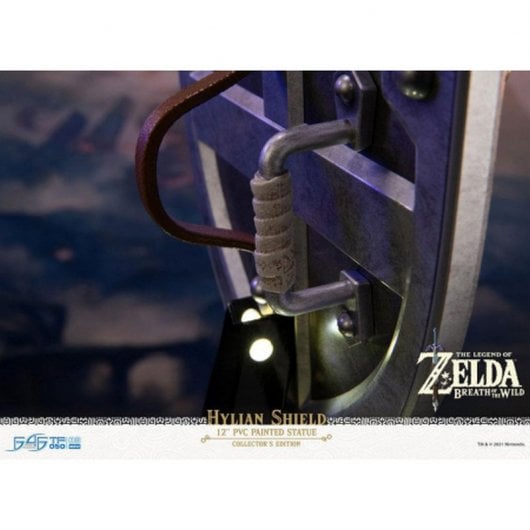 Blade Estatua The Legend of Zelda Breath of the Wild Hylian Shield Collector
