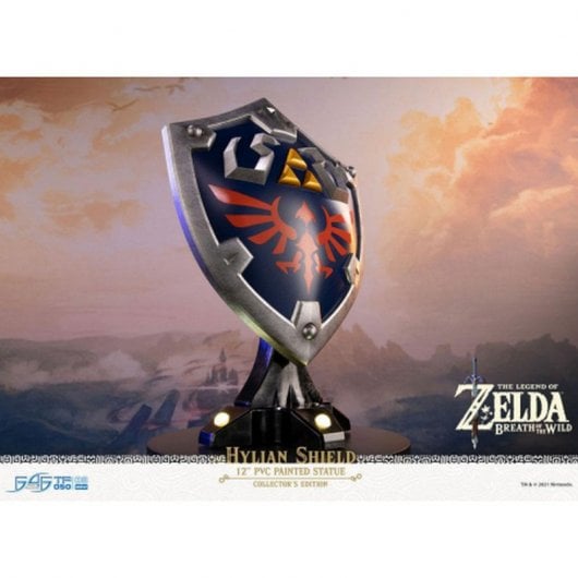 Blade Estatua The Legend of Zelda Breath of the Wild Hylian Shield Collector