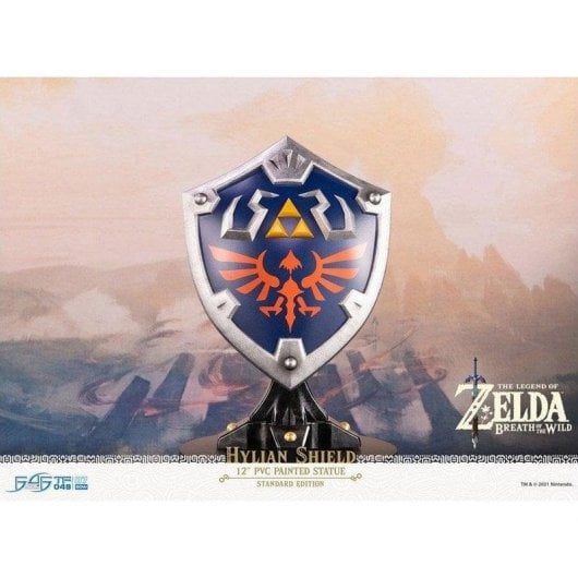 First 4 Figures Estatua The Legend of Zelda Breath of the Wild Hylian Shield
