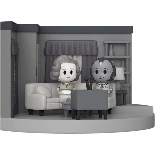 Figurine Funko Pop Mini Moments Wanda Vision Wanda & Vision Noir et Blanc