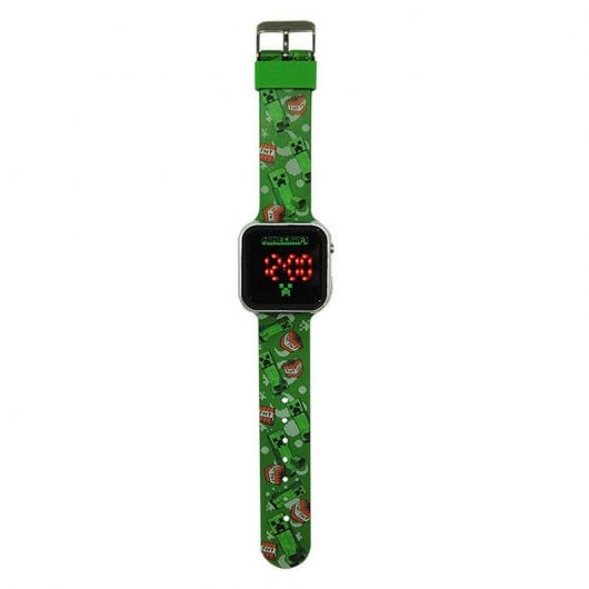 Kids Licensing Reloj LED Minecraft Verde