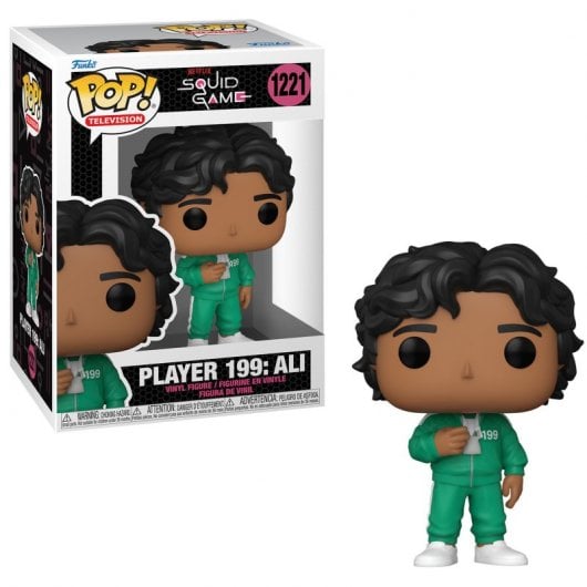 Funko Pop TV-Serie The Squid Game Player 199 Ali
