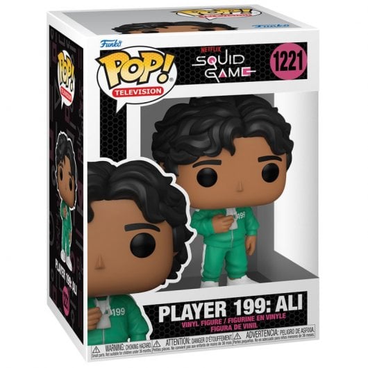 Funko Pop TV-Serie The Squid Game Player 199 Ali