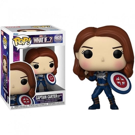 Funko Pop Marvel Et si le costume furtif du capitaine Carter