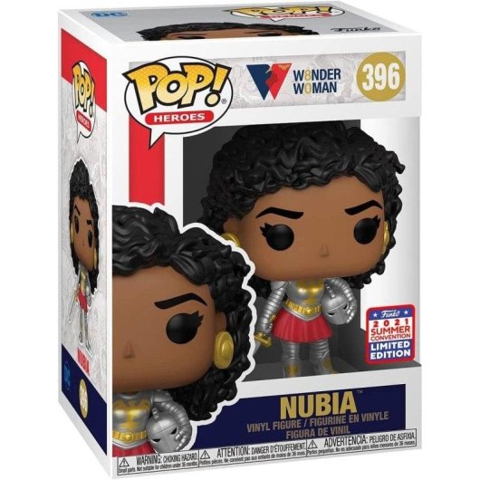 Figura Pop Funko Nubia DC Comics Wonder Woman Edizione Limitata Vinile 9cm