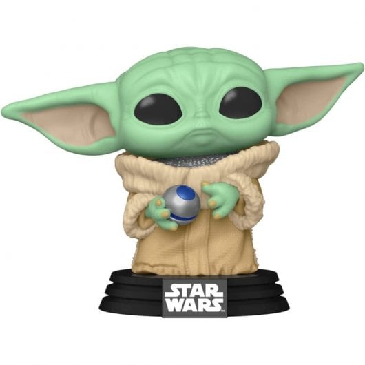 Funko Pop Star Wars Das Buch von Boba Fett Grogu mit Rüstung
