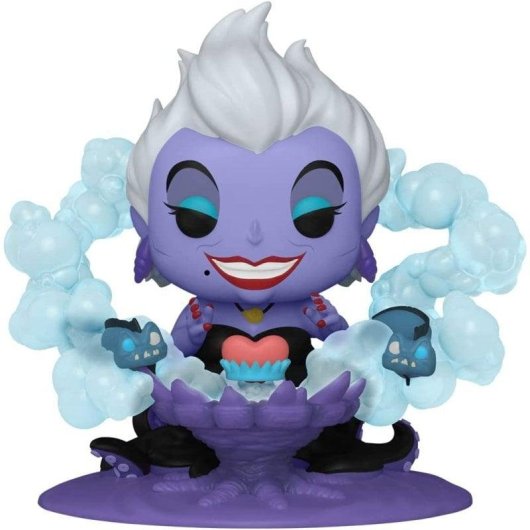 Figura Funko Úrsula en el Trono Disney Villanos Vinilo 12,8 cm