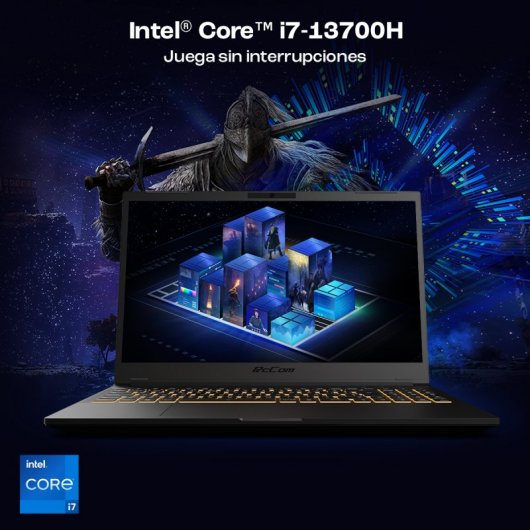 PcCom Revolt 4060 Intel Core i7-13700H/16GB/500GB SSD/RTX 4060/15.6"