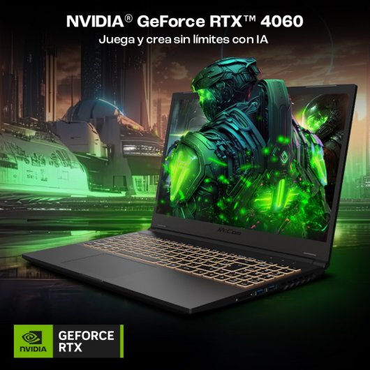 PcCom Revolt 4060 Intel Core i7-13700H/16GB/500GB SSD/RTX 4060/15.6"