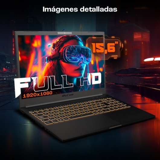 PcCom Revolt 4060 Intel Core i7-13700H/16GB/500GB SSD/RTX 4060/15.6"