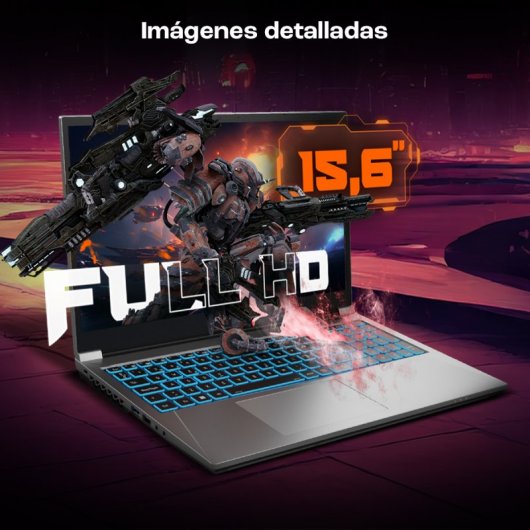 PcCom Revolt 4070 Intel Core i7-13700HX/32GB/1TB SSD/RTX 4070/15.6"
