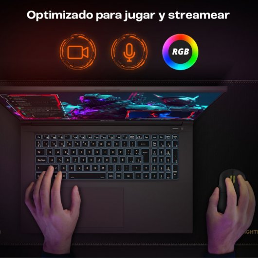 PcCom Revolt 4070 FHD Intel Core i7-13700HX/32GB/1TB SSD/RTX 4070/17.3"