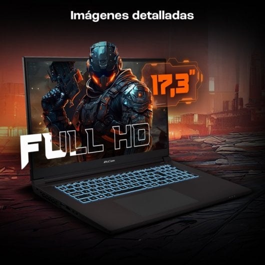 PcCom Revolt 4070 FHD Intel Core i7-13700HX/32GB/1TB SSD/RTX 4070/17.3"