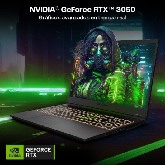 PcCom Revolt 3050 Intel Core i5-13500H/16GB/500GB SSD/RTX 3050/15.6" + Windows 11 Home