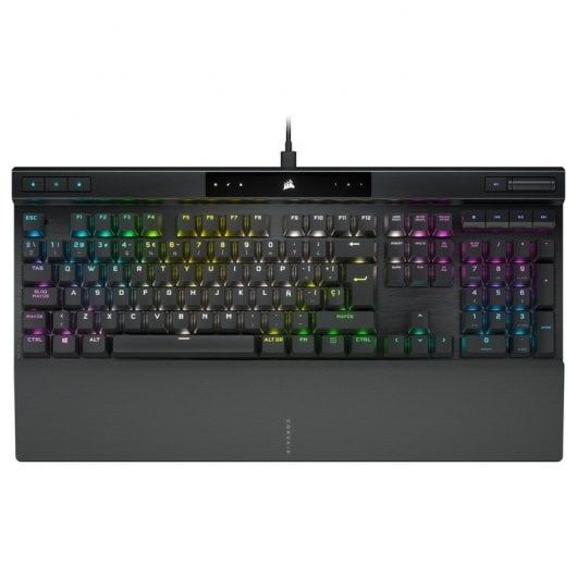 Corsair K70 PRO RGB Tastiera da gioco meccanica Switch ottico-meccanico Corsair OPX Nera