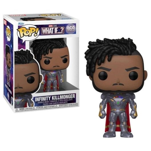 Figur Funko Pop Marvel What If Infinity Killmonger 11,4 cm Vinyl