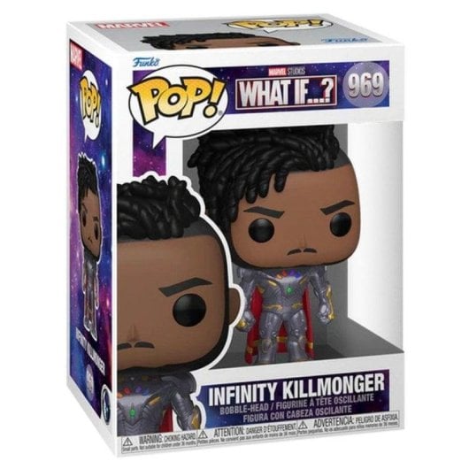 Figur Funko Pop Marvel What If Infinity Killmonger 11,4 cm Vinyl