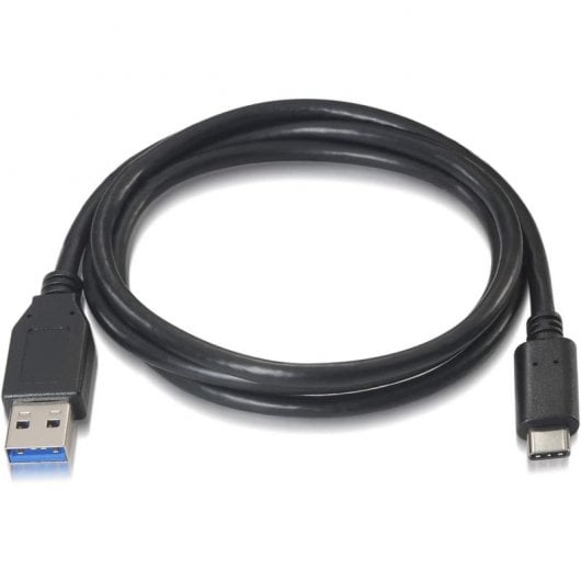 Aisens USB 3.1 Gen2 para USB-C cabo macho/macho 1m preto