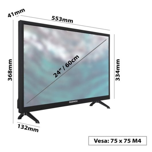 Daewoo 24DE04HL1 24" LED HD Ready