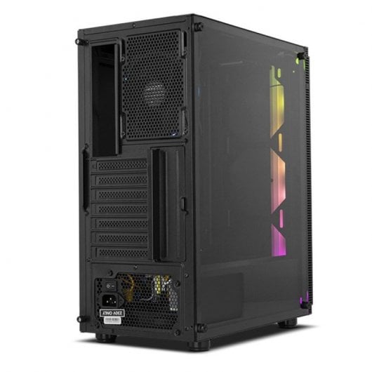 NOX Infinity Gamma Vidro Temperado USB 3.0 ARGB Preta