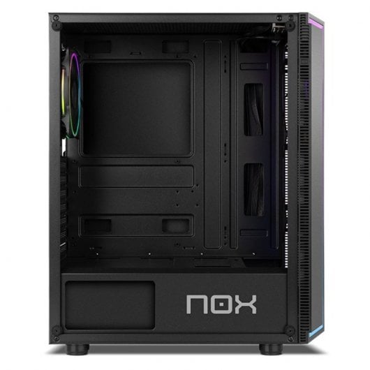 NOX Infinity Gamma Vidro Temperado USB 3.0 ARGB Preta