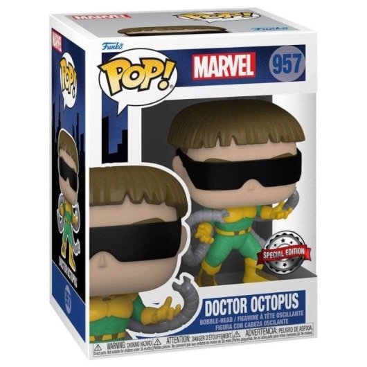 Figura Funko Pop Funko Inc Spiderman Doctor Octopus Edizione Speciale Vinile 9cm Marvel