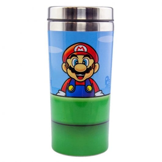 Paladone Tazza da Viaggio Super Mario e Luigi in Pipa