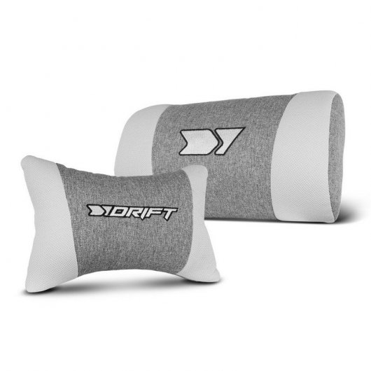 Drift DR90 Pro Gaming Stuhl Grau/Weiß