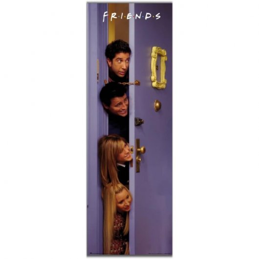 Erik Póster Puerta Friends Door 158x53cm