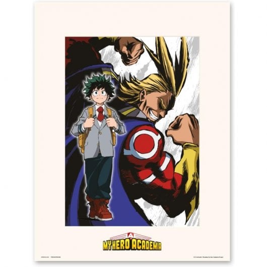 Erik Lámina Art Print My Hero Academia First Season 30x40cm