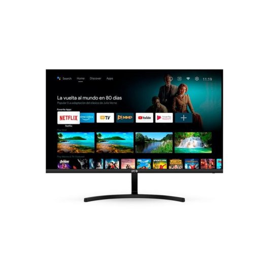 Écran PC SPC Smart Monitor 23.8" Full HD 60Hz VA Android TV Haut-parleurs
