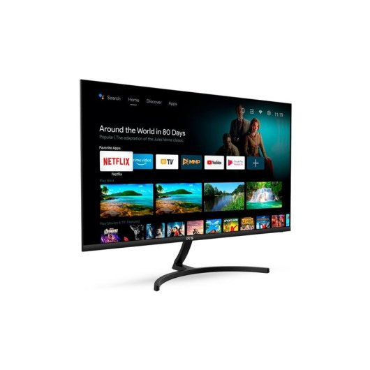 Écran PC SPC Smart Monitor 23.8" Full HD 60Hz VA Android TV Haut-parleurs