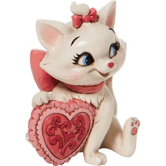 Enesco Figura Decorativa Clásicos Disney Marie con Corazón