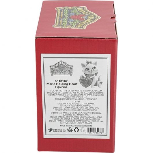 Enesco Figura Decorativa Clásicos Disney Marie con Corazón