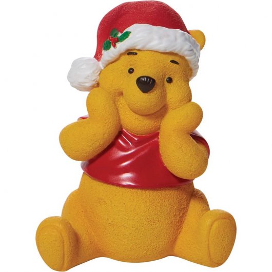 Enesco Figura Decorativa Clásicos Disney Winnie The Pooh Navideño