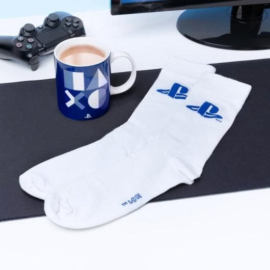Paladone Set Tazza in Ceramica + Calzini in Cotone PlayStation