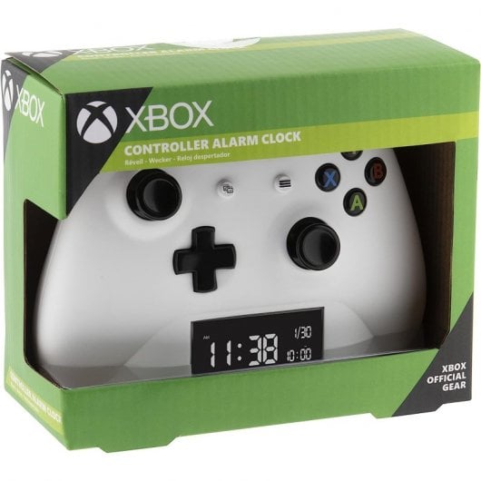 Paladone Réveil Xbox Contrôleur Blanc