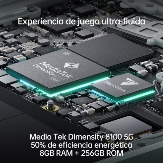OPPO Reno8 Pro 5G 8/256GB Negro Libre