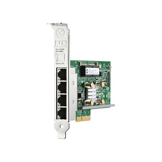 HPE 331T Tarjeta de Red Ethernet Gigabit PCIe 4 Puertos BASE-T BCM5719 Reacondicionado