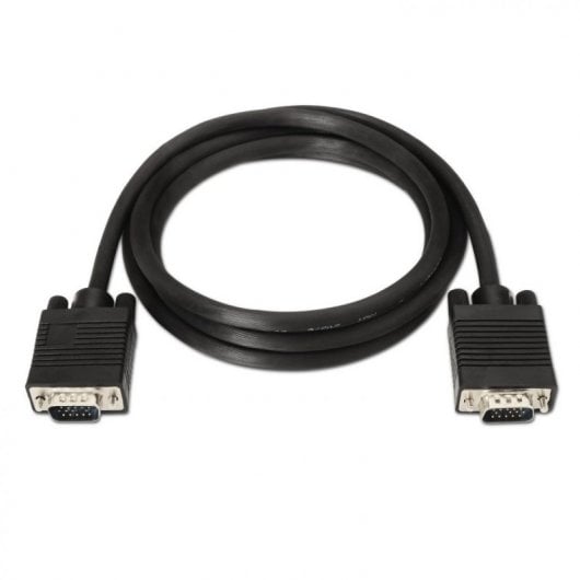 Cabo SVGA Aisens A113-0068 HDB15/M-HDB15/M 1,8m Preto