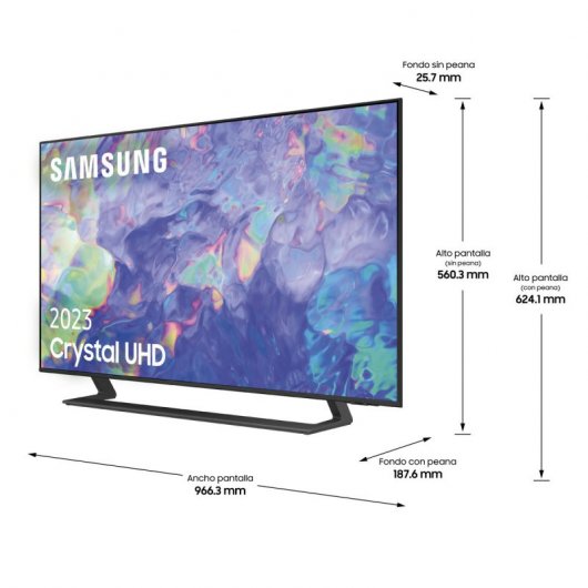 Samsung TU43CU8500KXXC 43" LED UltraHD 4K HDR10+