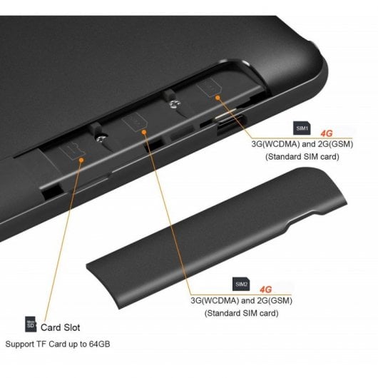 Withtech CIS Edison VI 10" 6GB/64GB 4G Preto