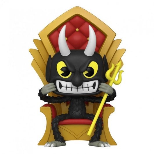 Funko Pop Deluxe Cuphead Demonio en el Trono