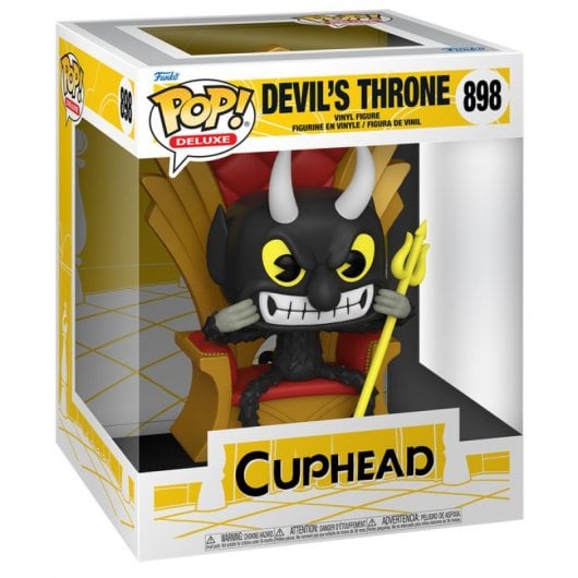 Funko Pop Deluxe Cuphead Demonio en el Trono