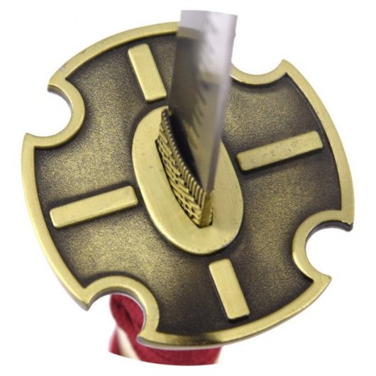 Amont Réplica de Katana Sandai Kitetsu de Zoro de One Piece 45cm