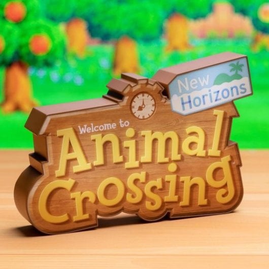 Paladone Lámpara Nintendo Animal Crossing Logo