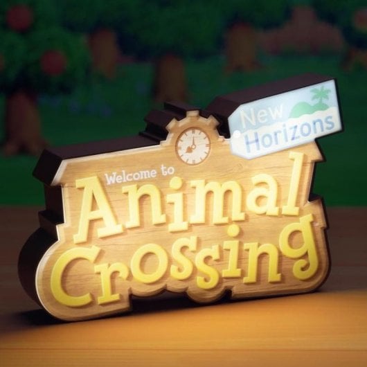 Paladone Lámpara Nintendo Animal Crossing Logo