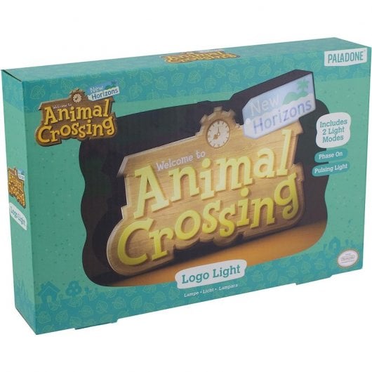 Paladone Lámpara Nintendo Animal Crossing Logo