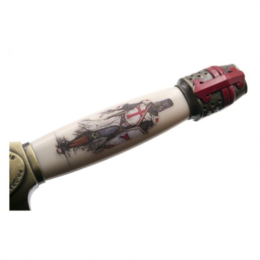 Amont Réplica Daga Diseño Exclusivo Priorato de Sion con Grabados 39cm