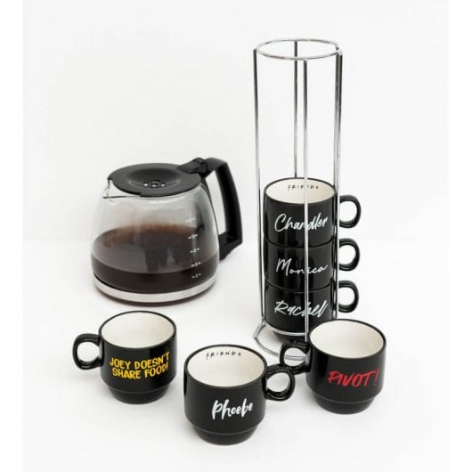 Erik Pack 6 Tazas de Café Friends